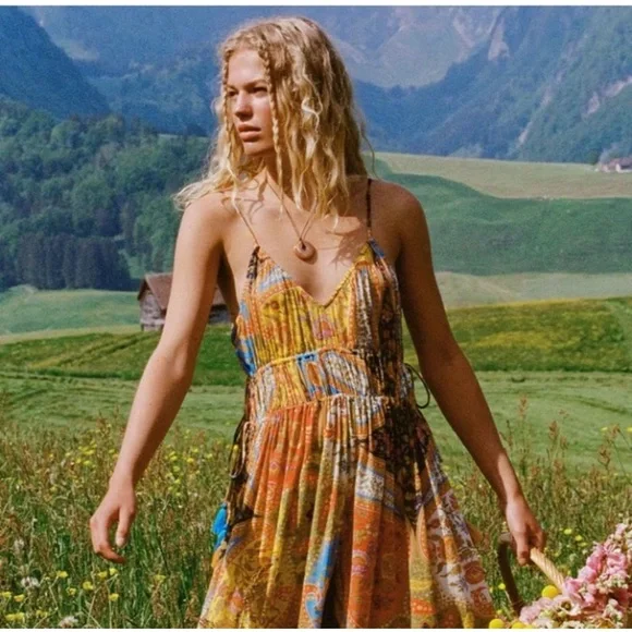 Spell Belladonna kaleidoscope jumpsuit M - Picture 2 of 6